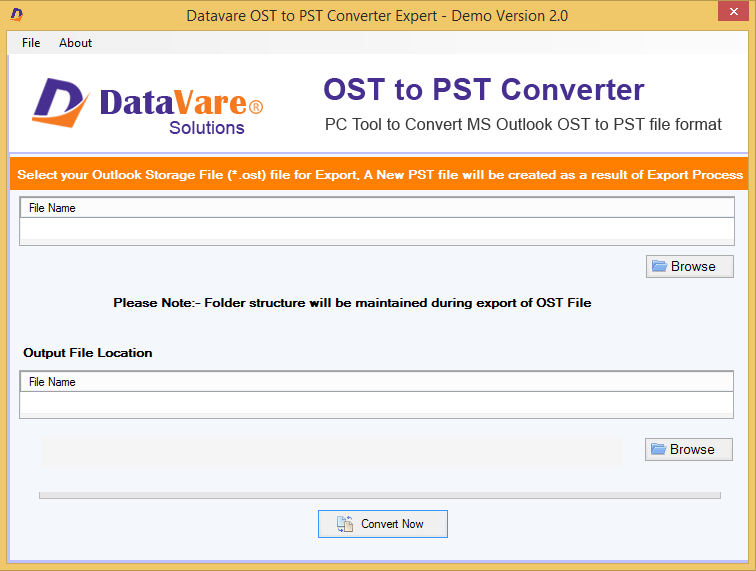 DataVare OST to PST Converter Expert