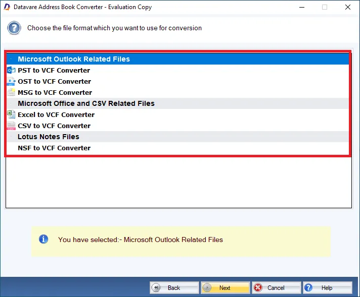 select excel to vcf 