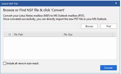 Open NSF File