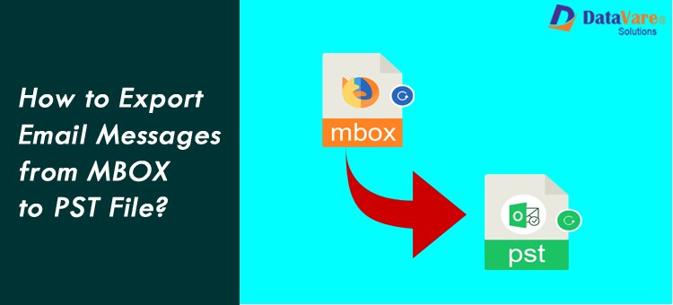 export email messages mbox to pst