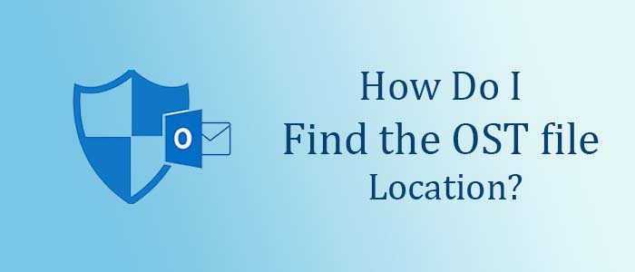 find ost file location