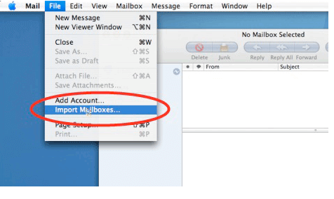 Import Mac Mail