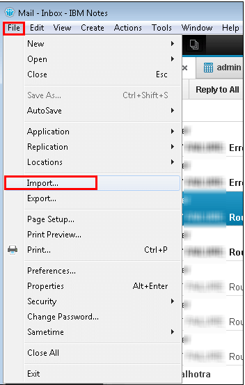 Lotus Notes