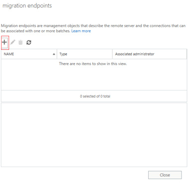 migration endpoints