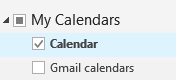 Calendar Option