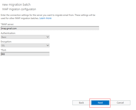 new migration batch