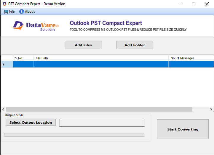 reduce outlook pst files