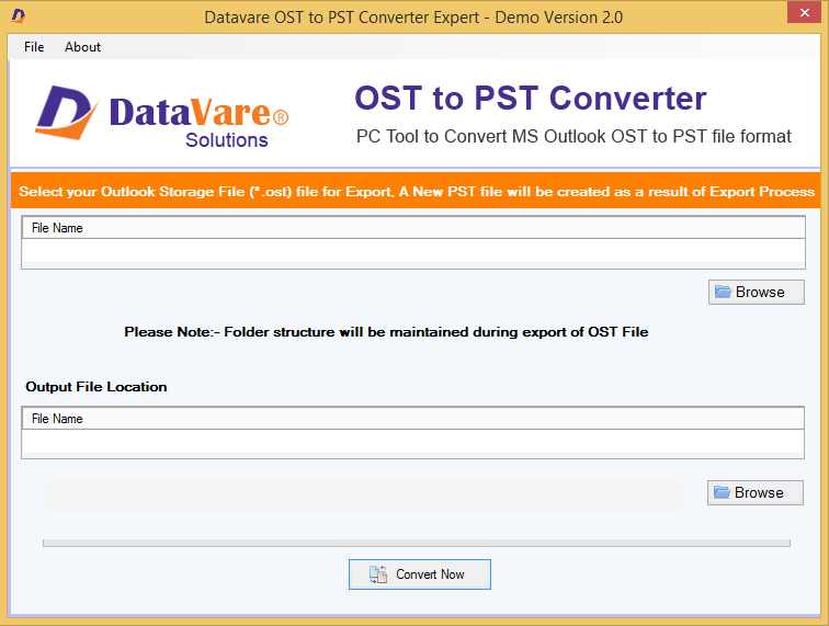 Convertir OST a PST