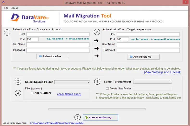 Mail migration