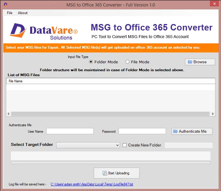MSG to Office 365